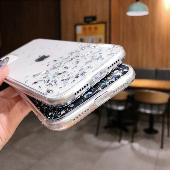 [⚠️Clearance] NEW iPhone 12 Pro Max Glitter Star case - Picture 3 of 4